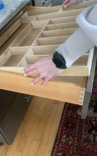 How to make kitchen drawer organizers — Built by Caitlin