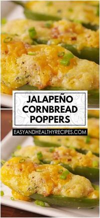 Jalapeño Cornbread Poppers – By the Recipes