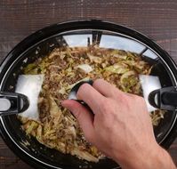 Dump cabbage and these ingredients in slow cooker for a meal guests will crave over and and over