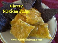 Cheesy Mexican Fudge Recipe - Wheel N Deal Mama