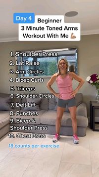 Beginner Toned Arm Playlist for womens