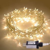 Amazon.com : JMEXSUSS 30V 8 Mode 200LED 66ft Indoor String Light Christmas Lights Fairy String Lights for Homes, Christmas Tree, Wedding Party, Room, Indoor Wall Decoration, UL588 Approved(200LED, Warm White) : Garden & Outdoor