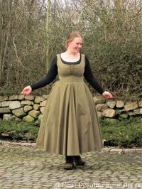 The Cinderella Dress Again – Front Lacing