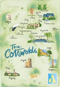 Scott Jessop — Cotswolds map