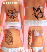 The Wild Tattoo Set (6 items) | Patreon