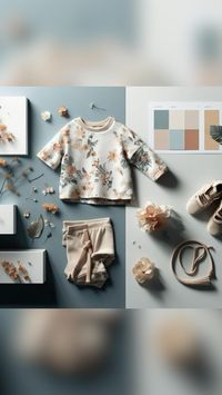 Calling all flower children! This moodboard is full of floral inspiration for your little one's wardrobe. From delicate daisies to bold blooms, there's a floral print for everyone.