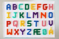 Danish Alphabet | sah-rah.com/hama-beads/ | Sarah Goldschadt | Flickr