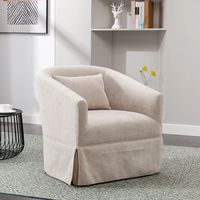 You'll love the Brayden Studio® Swivel Accent Arm Chair with Plump Pillow Upholstered Comfy 360 Degree Swivel  Sofa Chair at Wayfair - Great Deals on all products with Free Shipping on most stuff, even the big stuff.