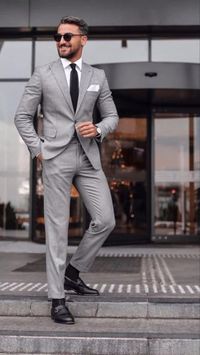 This grey   suit is a Premium 2 Piece Suit by crafted from high quality fabric and imported materials. Our products are handcrafted by experienced tailors who make sure the that the stitching is precise, lining is proper and the overall product is study enough to not go out of shape for more than a few years. Also all our products have extra margins in their length, sleeves, sides so it's easily alterable if your size changes after some time. To see more available colour and designs in this coll