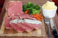 Corned Beef with White Onion Sauce - Ang Sarap