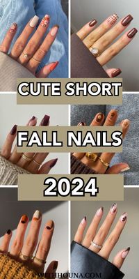 Fall has come, which means it's time for you to upgrade your short nails to one of these cute short fall nails of 2024. As a nail lover, I can't miss out a season without getting a fresh nail set and I bet it's the same for you. Thus we've got you everything from short fall nails 2024 , cute fall short nails, fall short nail ideas, fall short nail inspo, short fall nail colors, short fall nail ideas, autumn short nails and so much more to enjoy this fall with a new mani.