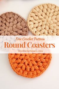 Crochet Round Coasters