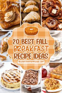 Sweeten your morning with delicious autumn flavors by making one of these fall breakfast ideas. Whether you're feeding a crowd, doing make-ahead breakfasts, or looking for quick options, we've got you covered. From cozy pumpkin treats to delicious apple bakery goods, these fall recipes are easy to make and bursting with autumn flavors. Whether you're planning for Thanksgiving morning or want to add a touch of fall to your breakfast routine, these breakfast recipes will start your day off right.