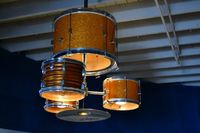 Drum Kit Chandelier