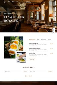 Are you in search of the perfect WordPress theme for your food-related business? Look no further! Erica is a versatile and feature-rich WordPress theme specifically designed for restaurants, bistros, cafes, bakeries, wineries, fast food joints, and recipe blogs.