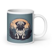 Coffee Mug for Pug Owners, Pug Lovers, Pug Tea Cups, Gift for Pug Owners by WonderlustWallArt on Etsy