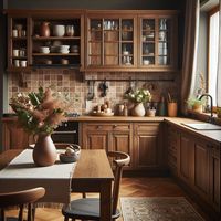 Brown Kitchen