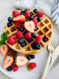 Chickpea Waffles (Vegan & Gluten-Free) - The VGN Way