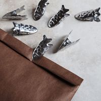 Handmade Steel Fish Clip