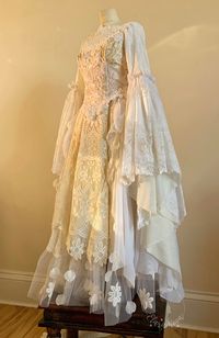 Fairy Wedding Dress / Custom Made Wedding Gown / Cottagecore / - Etsy