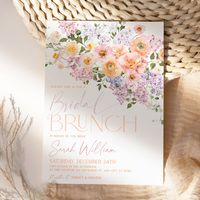 Spring Floral Bridal Brunch Invitation Editable template, Floral Garden bridal brunch invite, Colorful Bridal shower brunch Invitation A038 // WHAT IS INCLUDED - Bridal Brunch Invite: 5x7 inch   - DIGITAL DOWNLOAD: Please note you will receive a PDF Instruction file. Edit your items at Corjl.com right after purchasing.  // DEMO THIS ITEM NOW Copy and paste the URL below to demo:  https://www.corjl.com/d/48OIM1 // PLEASE NOTE    * You can edit text: COLOR, FONTS, the elements is not.  Instant edit on Mobile, PC or Mac. You will need a desktop or laptop computer to access Corjl website.    ACCESS TO YOUR ITEM Edit your items at Corjl.com right after purchasing.  - No waiting! You'll have access to your item right after purchasing.  - No need to download any software. Personalize this item ri