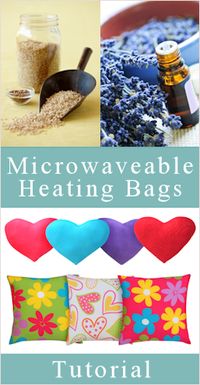 How To Make A Microwave Heating Bag : TipNut.com