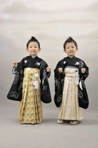 fanny Japanese little boys in kimono