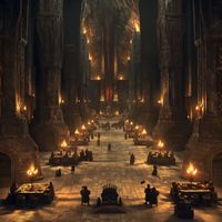 Dwarven great hall