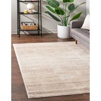 Laurel Foundry Modern Farmhouse Hulsey Striped Ivory Area Rug & Reviews | Wayfair