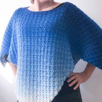 The C2C Block Rockin' Poncho - Free Crochet Pattern - Dora Does