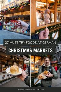 27 German Christmas Market foods to try