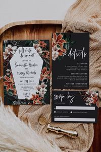 Halloween wedding ideas for stylish subtle spooky vibes. Dark romantice wedding ideas. Moody wedding ideas. Gothic wedding venues and styling. Halloween wedding decor, favors, flowers and more. modern halloween wedding vibes for 2024. Skull, moody florals, pumpkins and so much more.