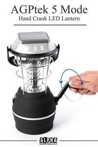 If you're looking for an emergency lighting solution that doesn't require electricity to operate, is portable, and won't break the bank. The the AGPtek hand crank lantern is exactly what you are looking for! #alphasurvivalist #emergencypreparedness #lighting #survivalgear #lanterns #shtf #survivalequipment #survivalchecklist #survivalgeargadgets #survivalneeds #prepping #preparedness #prepper #preppertips #preparednessadvice