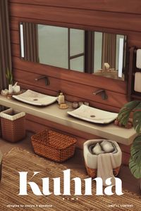 Check out this Sims 4 sink CC at number 33 on my Sims 4 bathroom CC post! This list features Maxis Match Sims 4 bathtub CC, shower CC, sink CC, stalls, decor CC, and more. It’s essential for enhancing your Sims 4 game's look and customization. I've used these packs to create the ultimate Sims 4 bathroom sets, and they’re fantastic. Don't miss out on these top Sims 4 CC packs!