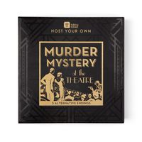 This game kit includes everything you need to host a 1920s-themed party for 5-12 guests, including 3 different endings, so you can reuse it.