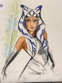 Ahsoka Tano artist unknown