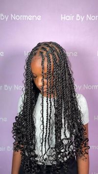 Senegalese twists / boho twists / island twists, waist length, medium #bohobraidstyle