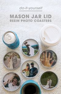 You HAVE To See These Adorable DIY Photo Resin Coasters!