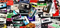 Vintage cassette tapes of stuff that was popular when we were kids (late 80s/early 90s)