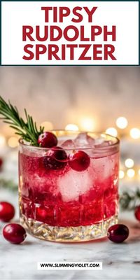 The Tipsy Rudolph Spritzer is a fun and festive cocktail that’s as playful as its name suggests. With a blend of cranberry juice, champagne, and a splash of vodka, it’s a light and bubbly drink that’s perfect for holiday celebrations. Garnish with fresh cranberries and a sprig of rosemary for a cocktail that’s as cheerful as it is tasty. Save this recipe for your next holiday party to spread the Christmas cheer!