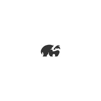 Delightful Animal Logos Cleverly Created With Negative Space - DesignTAXI.com