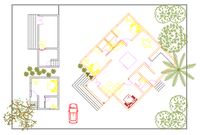 2 BHK Farmhouse Architecture Floor Plan in AutoCAD DWG File - Cadbull