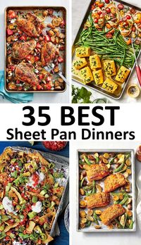 The 35 BEST Sheet Pan Dinners - GypsyPlate