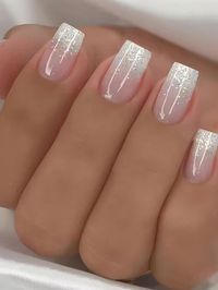 Nail Shapes:Coffin \nColor:Baby Pink \nType:3D Nails \nPattern Type:Colorblock \nPattern Type:Geometric \nMaterial:ABS \n