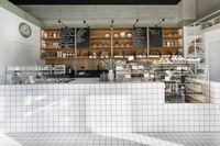 The cold cool of Gdańsk's communist era architecture is harnessed but softened at minimalist bakery Bio Piekarnia Ziarno...