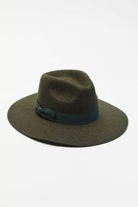 UO Flat Brim Felt Fedora | Urban Outfitters