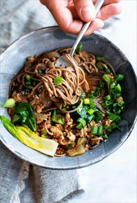 Spicy Pork and Soba Noodles