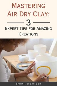 Discover the wonders of air-dry clay! 🌟 An affordable, versatile, and beginner-friendly medium for crafting. No oven needed! Check out our blog for top 3 essential tips to master air-dry clay. Unleash your creativity today! 🎨✨ #Crafting #AirDryClay #DIY