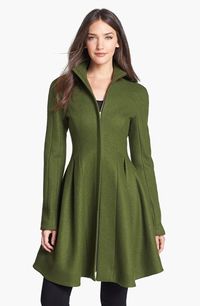 Nanette Lepore 'Skyscape' Flared Wool Coat | Nordstrom