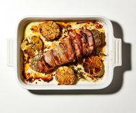 Bacon-Wrapped Pork Tenderloin Recipe | Bon Appétit